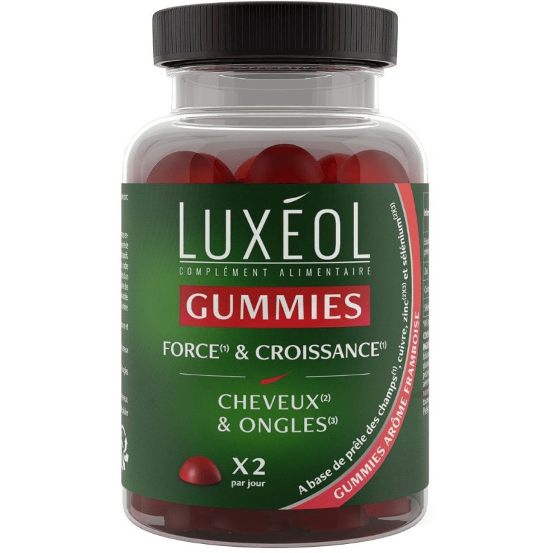 Luxéol gummies Force & Croissance x60 Luxéol gummies Force & Croissance x60