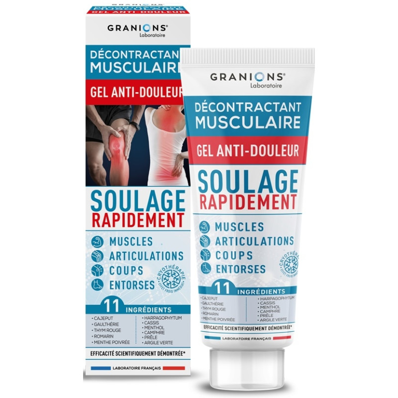 Granions Décontractant Musculaire Gel Anti-Douleur 100ml Granions Décontractant Musculaire Gel Anti-Douleur 100ml