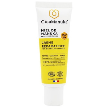 Cicamanuka Crème Réparatrice au Miel de Manuka IAA10+ Bio 40ml