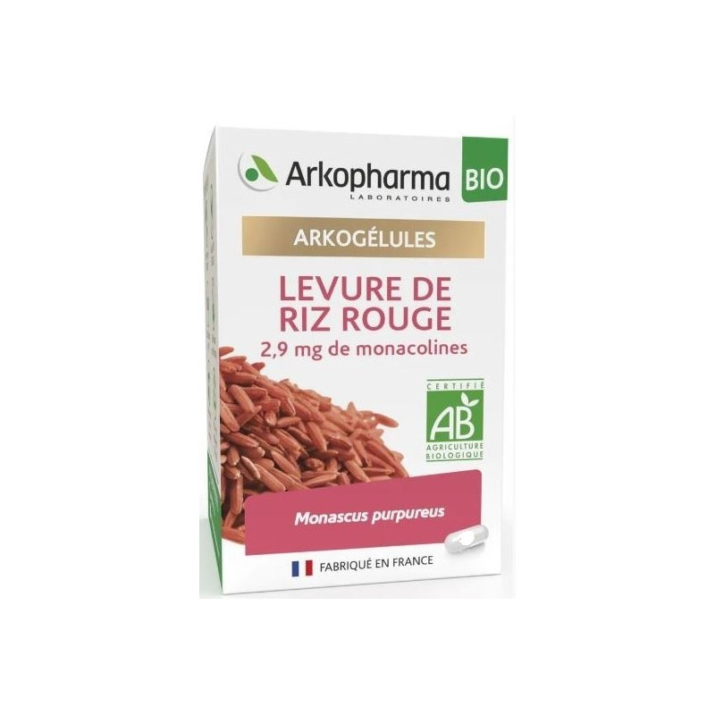 Arkopharma Arkogélules BIO Levure de riz rouge x120 Arkopharma Arkogélules BIO Levure de riz rouge x120