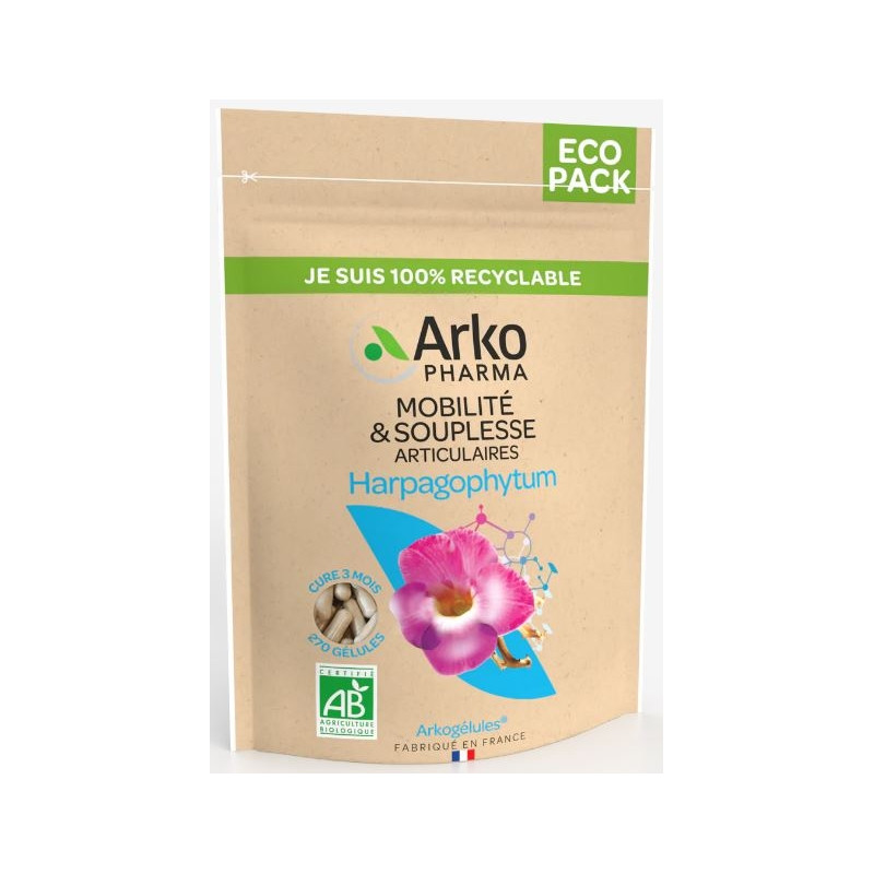Arkopharma Arkogélules Bio Harpagophytum x270 Ecopack Arkopharma Arkogélules Bio Harpagophytum x270 Ecopack