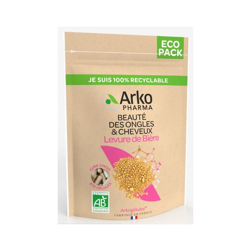 Arkopharma Arkogélules Bio Levure de bière Eco Pack Arkopharma Arkogélules Bio Levure de bière Eco Pack