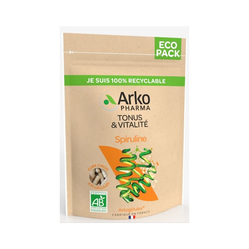 Arkopharma Arkogélules Bio Spiruline Eco Pack Arkopharma Arkogélules Bio Spiruline Eco Pack