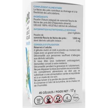 Arkopharma Arkogélules Reine des Prés Bio x45