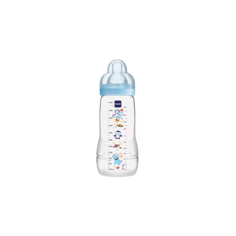 MAM BIBERON EASY ACTIVE BLEU 330 ML MAM BIBERON EASY ACTIVE BLEU 330 ML