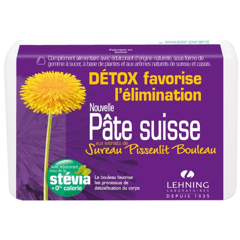 Lehning Pâte Suisse Détox Lehning Pâte Suisse Détox