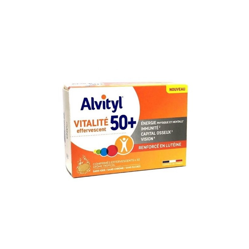 Alvityl Vitalité 50+ - 30 Comprimés Effervescents Alvityl Vitalité 50+ - 30 Comprimés Effervescents