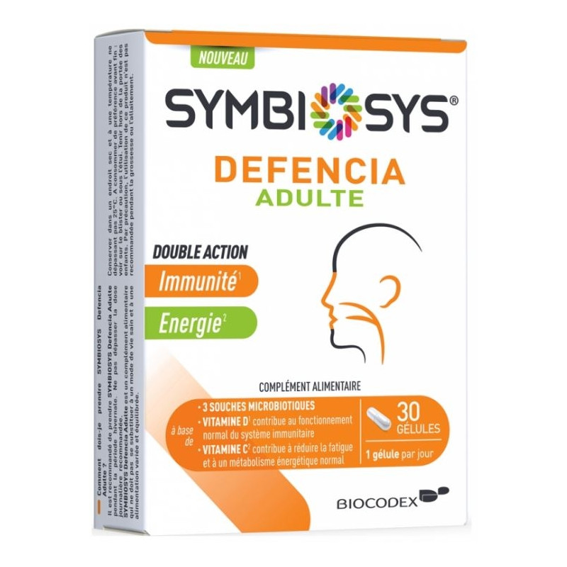 Symbiosys Defencia Adulte 30 Gélules Symbiosys Defencia Adulte 30 Gélules