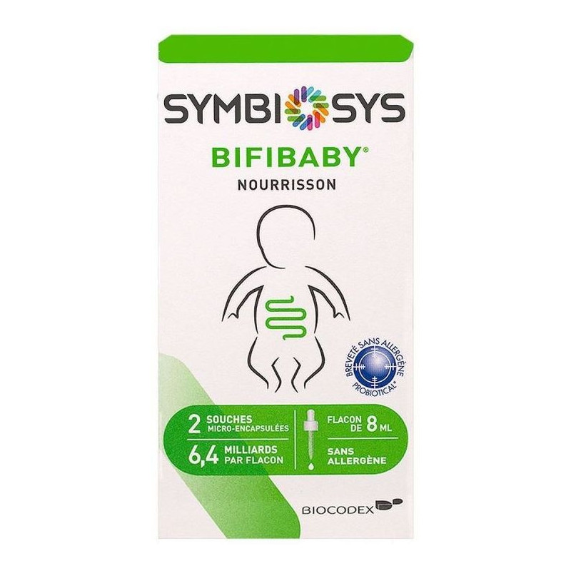Symbiosys Bifibaby nourrissons 8ml Symbiosys Bifibaby nourrissons 8ml