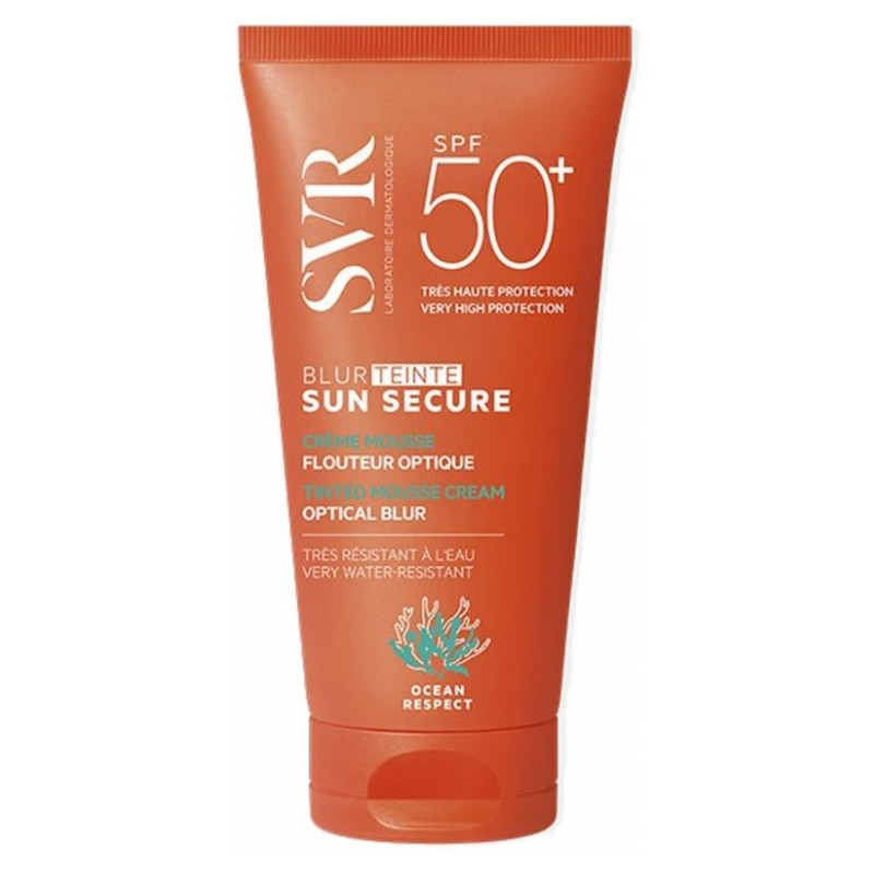 Sun Secure Blur Crème Mousse Flouteur Optique SPF50+ Teinté 50 ml Sun Secure Blur Crème Mousse Flouteur Optique SPF50+ Teinté 50 ml