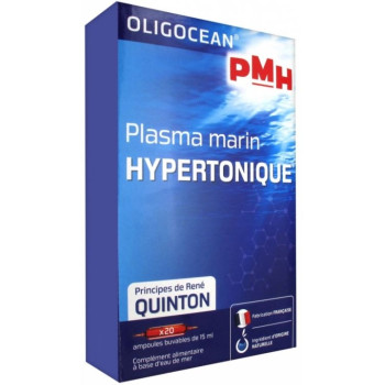 Oligocean Plasma Marin Hypertonique 20 Ampoules