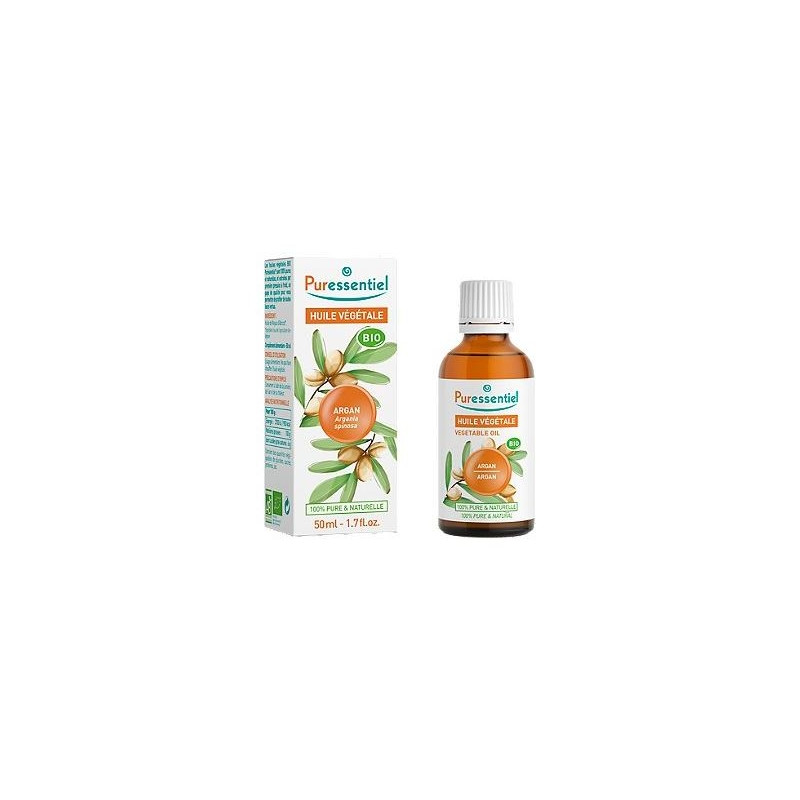 Huile Végétale Argan (Argania spinosa) Bio 50 ml Huile Végétale Argan (Argania spinosa) Bio 50 ml