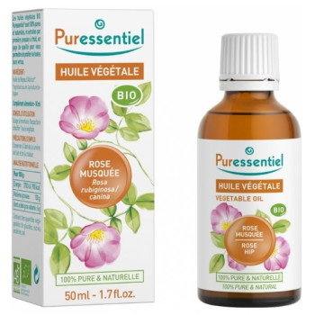 Huile Végétale Rose Musquée Bio 50 ml