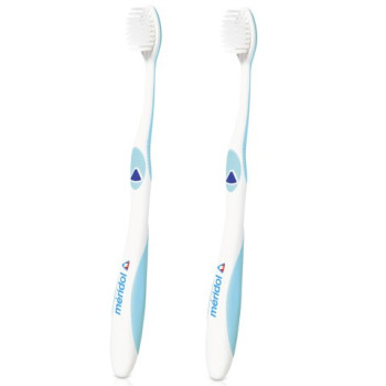 Meridol Brosse à Dents Protection Gencives Souple x 2