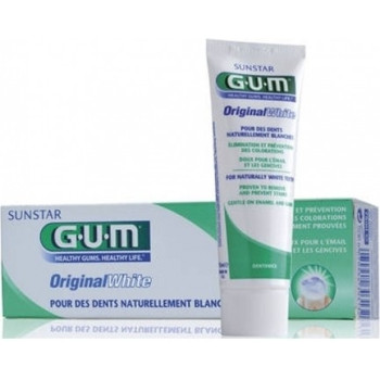 G.U.M ORIGINAL WHITE DENTIFRICE 75 ML
