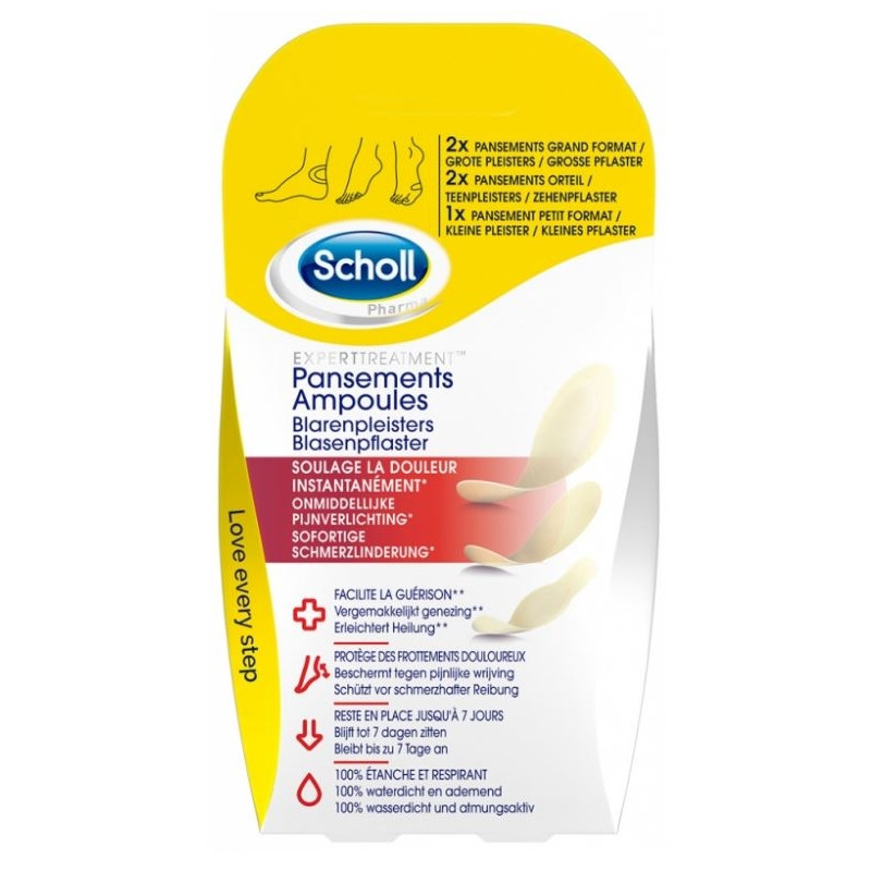 Scholl Pansement Ampoules Mix 5 Scholl Pansement Ampoules Mix 5