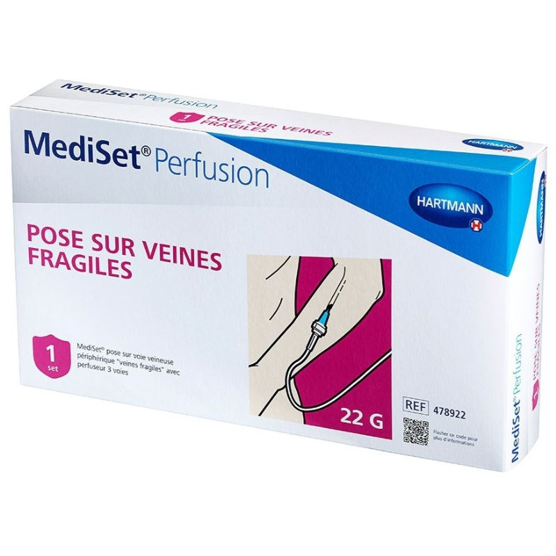 Mediset Set De Pose De Perfusion Pour Veines Fragiles Ou Voie Sc Avec Perfuseur 3voies Mediset Set De Pose De Perfusion Pour Veines Fragiles Ou Voie Sc Avec Perfuseur 3voies