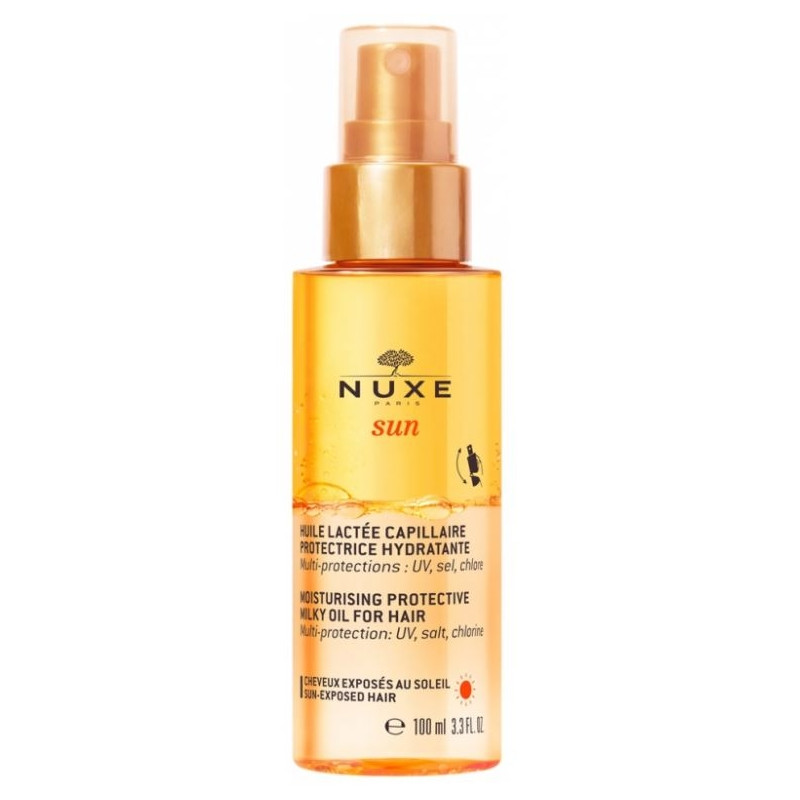 Nuxe Sun Huile Lactee Capillaire Brume Protectrice Hydratante 100ml Nuxe Sun Huile Lactee Capillaire Brume Protectrice Hydratante 100ml