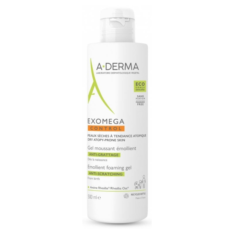 Exomega Control Gel Moussant Emollient Antigrattage 500ml Exomega Control Gel Moussant Emollient Antigrattage 500ml