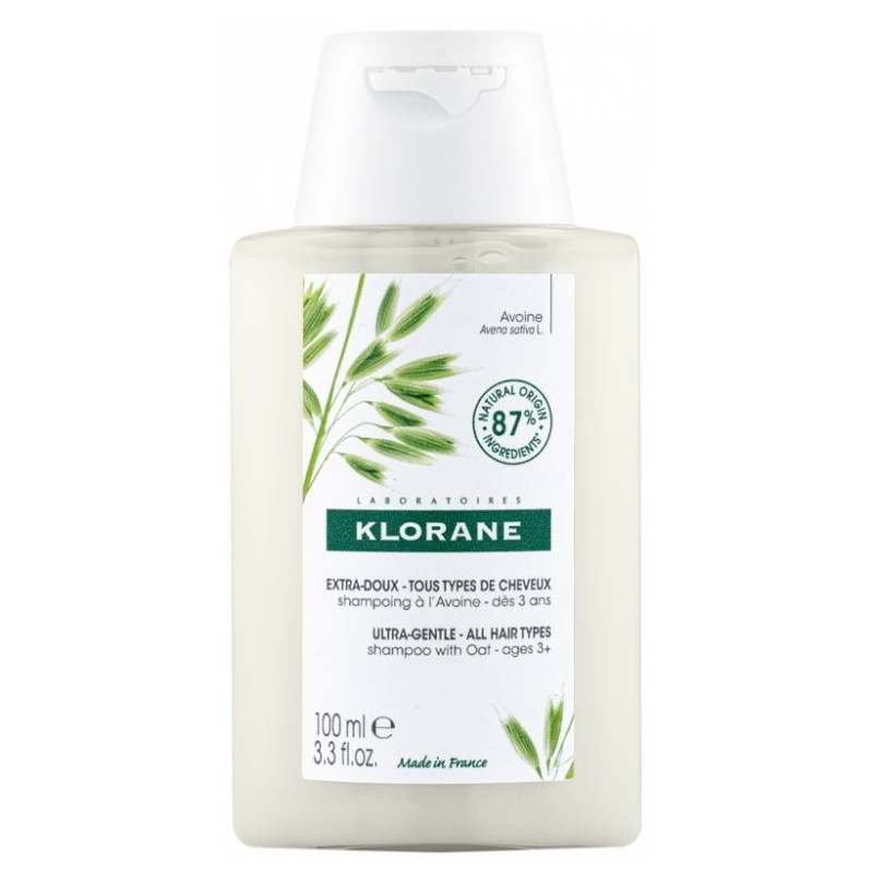 Klorane Shampooing Extra Doux Lait Avoine 100ml Klorane Shampooing Extra Doux Lait Avoine 100ml