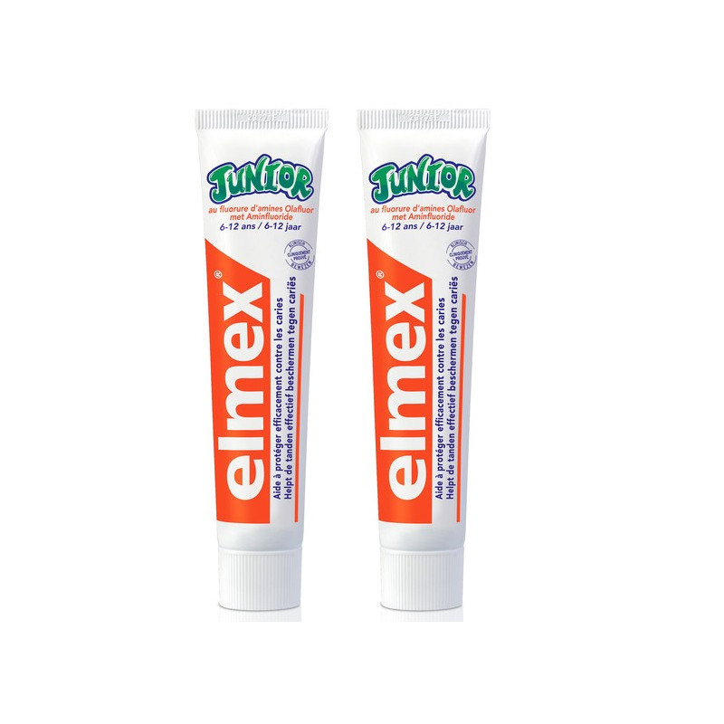 Elmex Dentifrice Junior 2 X 75 ml Elmex Dentifrice Junior 2 X 75 ml