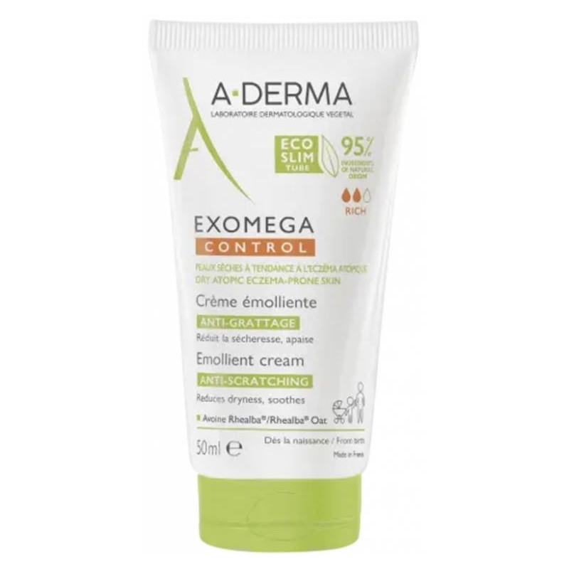 A-Derma Exomega Creme Emolliente Antigrattage 50ml A-Derma Exomega Creme Emolliente Antigrattage 50ml