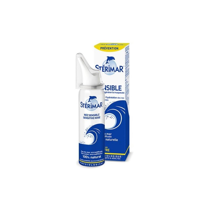 Sterimar Soufre Nez Sensible Solution Nasale 100ml Sterimar Soufre Nez Sensible Solution Nasale 100ml