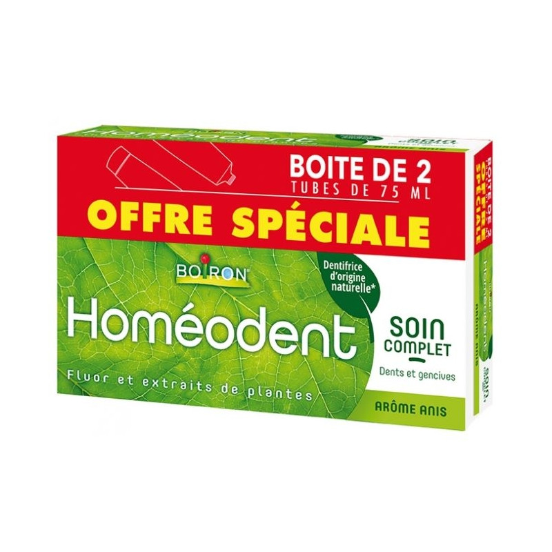 Homeodent Soin Complet Dents Et Gencives Citron Pate Dentifrice 75ml X2 Homeodent Soin Complet Dents Et Gencives Citron Pate Dentifrice 75ml X2
