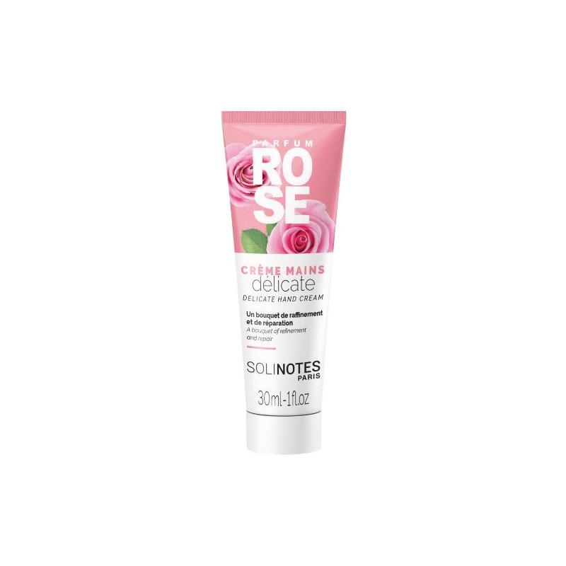 Solinotes Creme Mains Rose 30ml Solinotes Creme Mains Rose 30ml