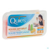 Quies Mousse Fluo Bouchon Auriculaire 6