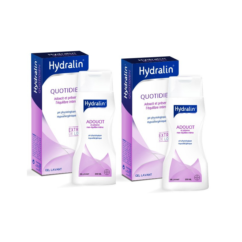 Hydralin Quotidien (Apaisa) Gel Lavant 2 x 200 ml Hydralin Quotidien (Apaisa) Gel Lavant 2 x 200 ml