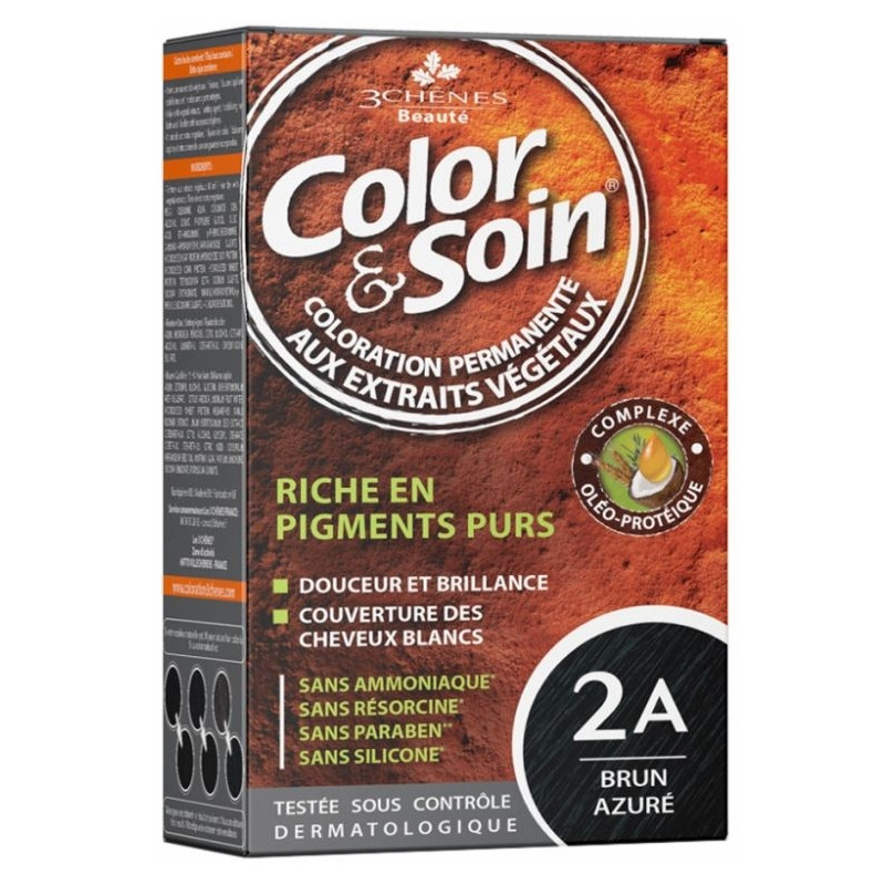 Color Soin 2a Brun Azure Etui 60ml X2 Color Soin 2a Brun Azure Etui 60ml X2