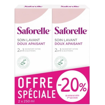 Saforelle Savon Liquide 2 X 250 ml
