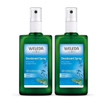Weleda Deodorant Sauge Spray 100ml X2