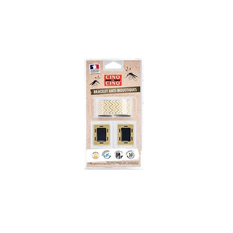Cinq Sur Cinq Bracelet Moustique White Summer Cinq Sur Cinq Bracelet Moustique White Summer