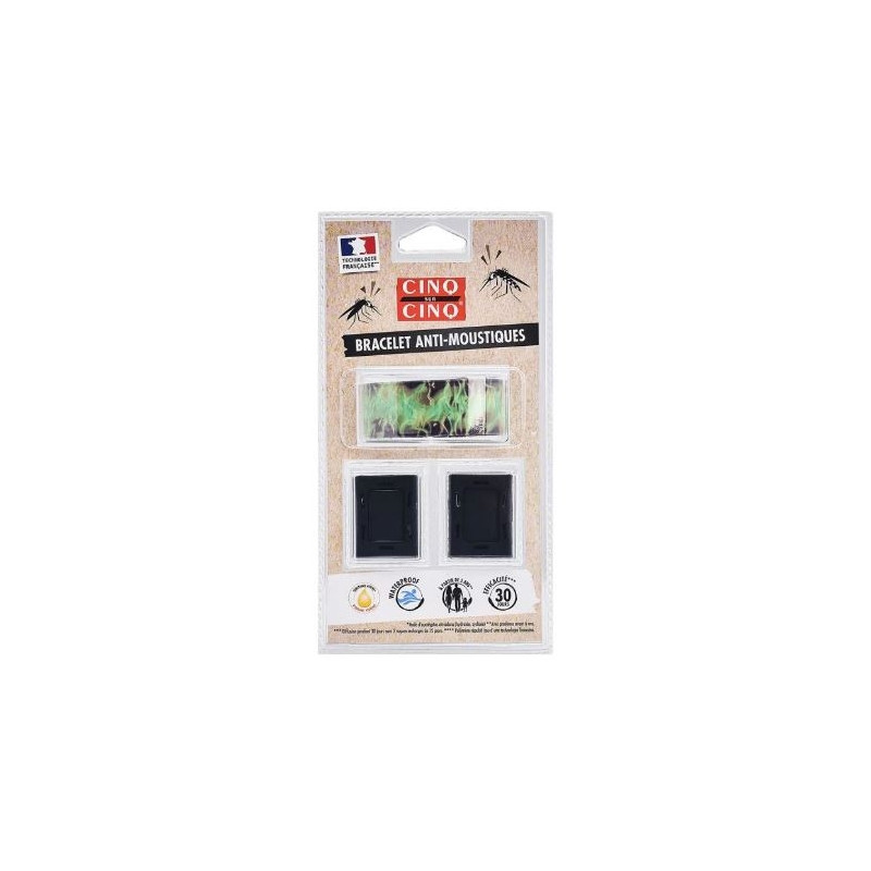 Cinq Sur Cinq Bracelet Moustique Sport Cinq Sur Cinq Bracelet Moustique Sport