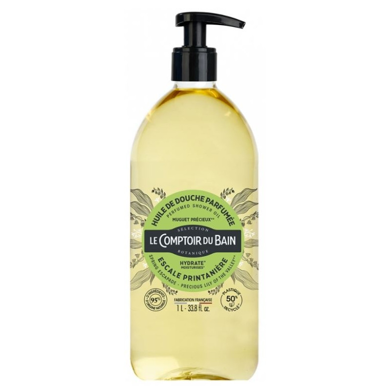Le Comptoir Du Bain Huile Douche Muguet 1l Le Comptoir Du Bain Huile Douche Muguet 1l