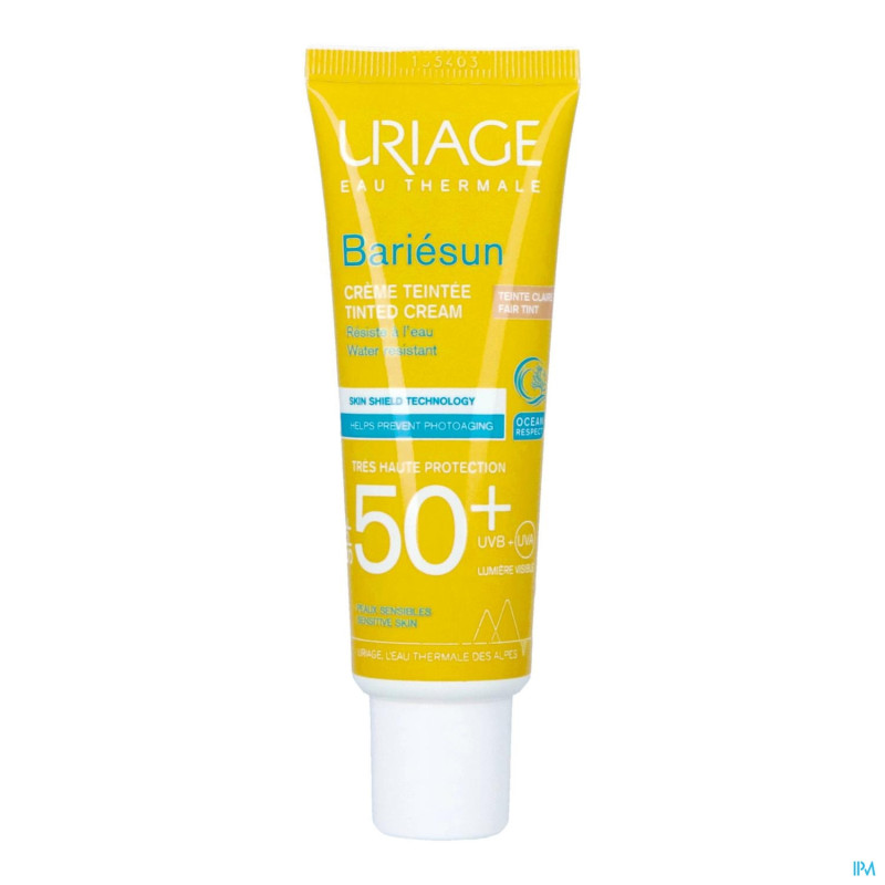 Uriage Bariesun Creme Teintee Claire Spf50+ 50ml