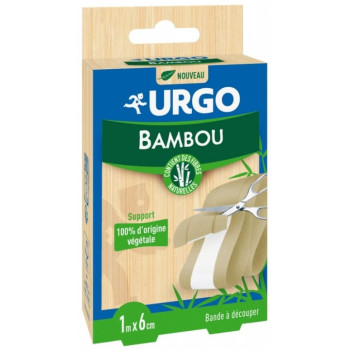 Urgo Bambou Pansement Bande A Decouper Sterile 1m X 6cm