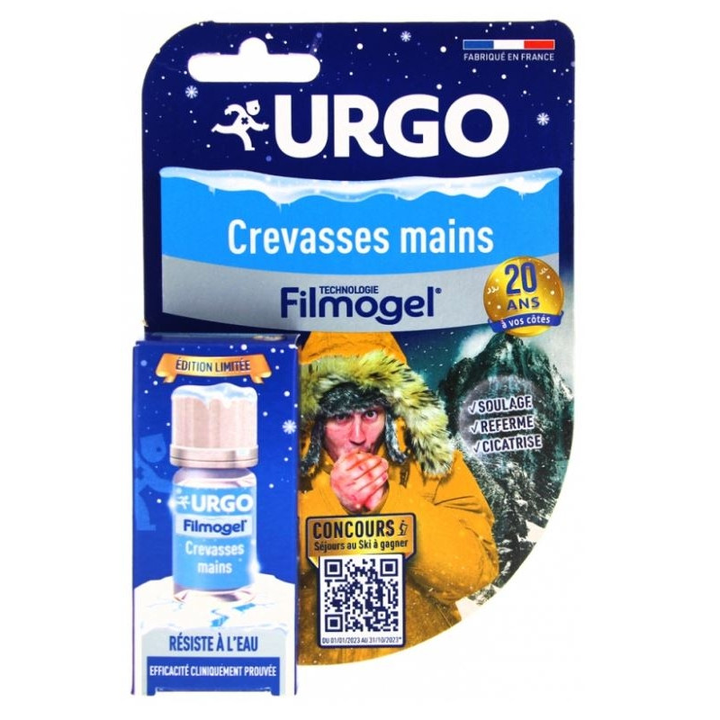 Urgo Filmogel Crevasses Mains Pansement Liquide 3ml25 Urgo Filmogel Crevasses Mains Pansement Liquide 3ml25