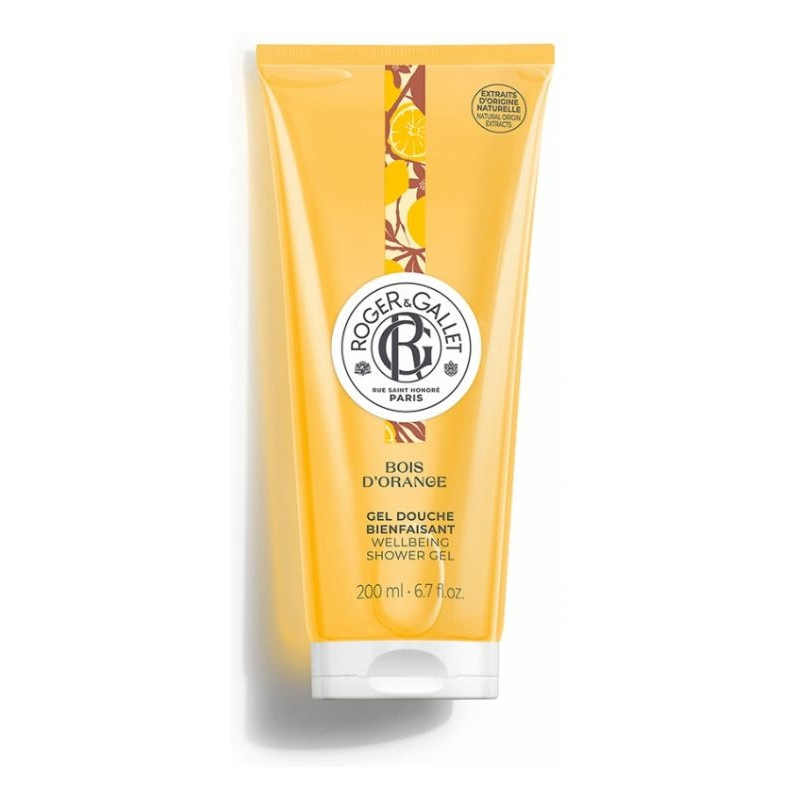 Roger Gallet Gel Douche Bois D'orange Tube 200ml Roger Gallet Gel Douche Bois D'orange Tube 200ml
