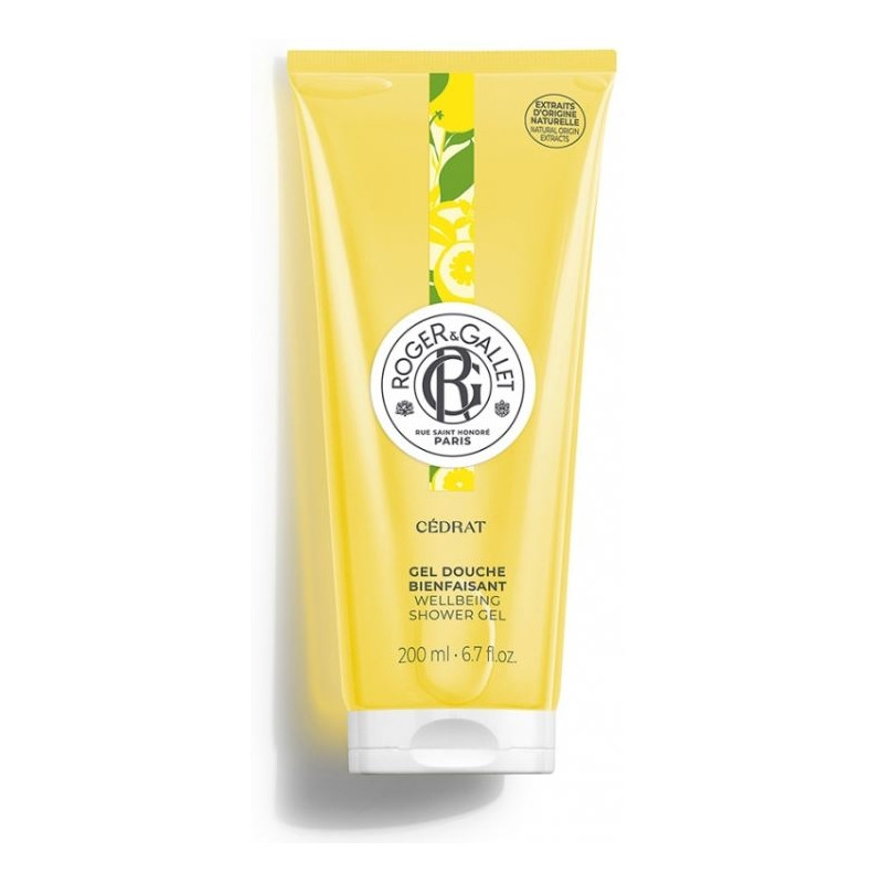 Roger Gallet Gel Douche Cedrat Tube 200ml Roger Gallet Gel Douche Cedrat Tube 200ml