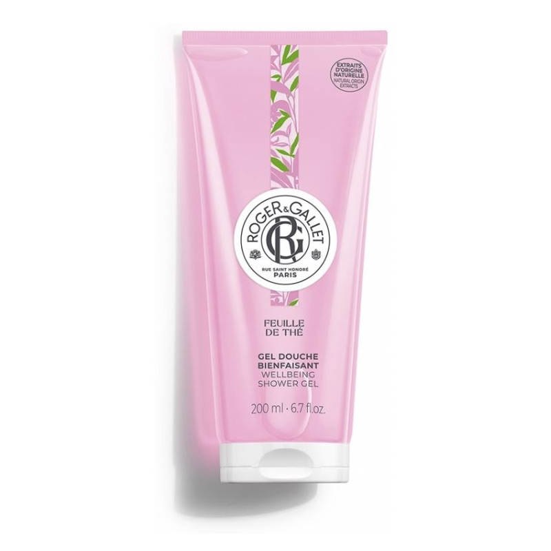 Roger Gallet Gel Douche Feuille De The Tube 200ml Roger Gallet Gel Douche Feuille De The Tube 200ml