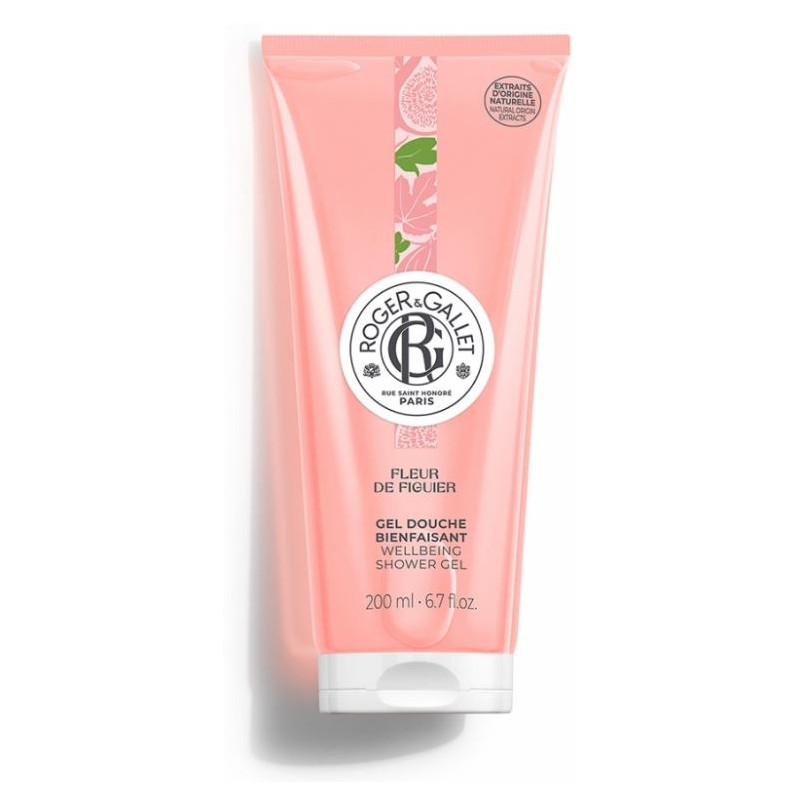 Roger Gallet Gel Douche Fleurs De Figuier Tube 200ml Roger Gallet Gel Douche Fleurs De Figuier Tube 200ml