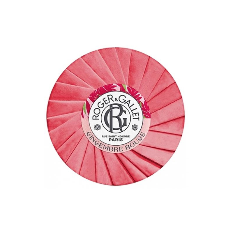 Roger Gallet Savon Bienfaisant Gingembre Rouge 100g Roger Gallet Savon Bienfaisant Gingembre Rouge 100g