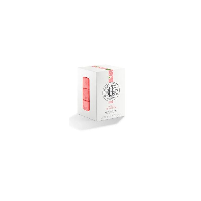 Roger Gallet Savons Bienfaisants Fleurs De Figuier Coffret 3x100g Roger Gallet Savons Bienfaisants Fleurs De Figuier Coffret 3x100g
