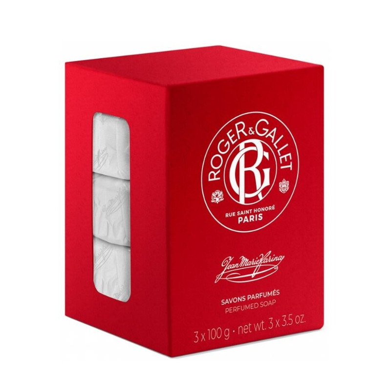 Roger Gallet Savons Parfumes Jmf Coffret 3x100g Roger Gallet Savons Parfumes Jmf Coffret 3x100g