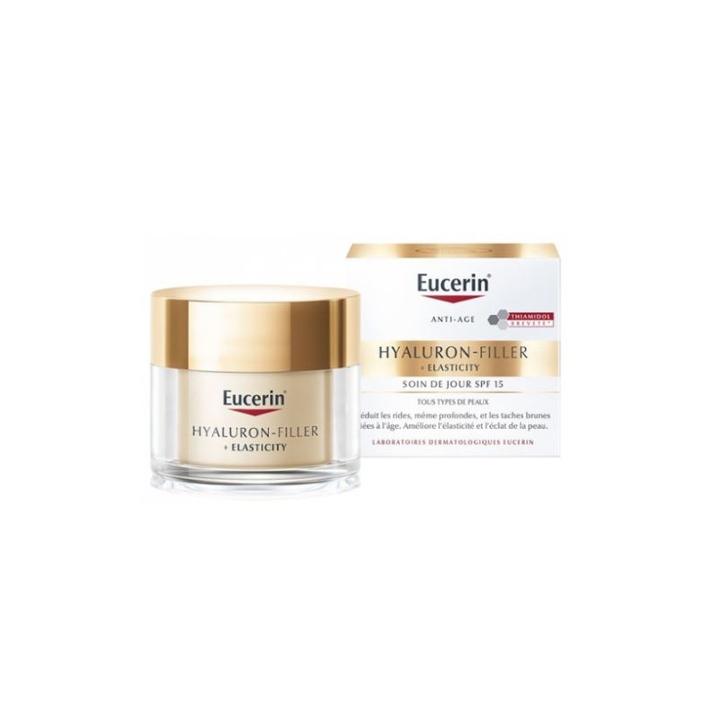 Eucerin Hyaluron Filler + Elasticity Soin De Jour Spf15 50ml Eucerin Hyaluron Filler + Elasticity Soin De Jour Spf15 50ml