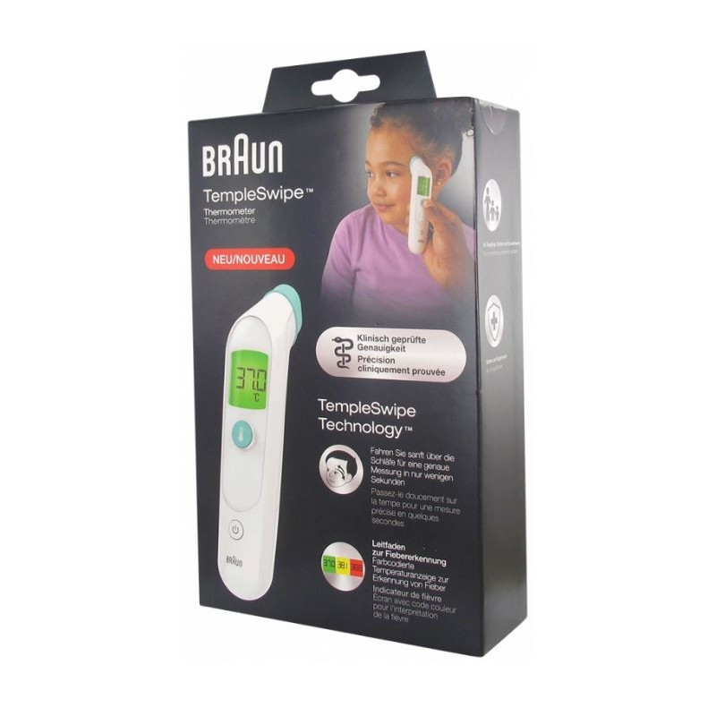Braun Thermometre Temporal Templeswipetm Bst200we Braun Thermometre Temporal Templeswipetm Bst200we