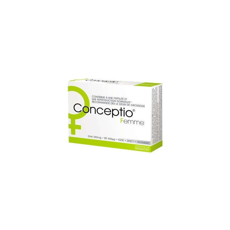 Conceptio Femme 30 Capsules et 30 Gélules Conceptio Femme 30 Capsules et 30 Gélules